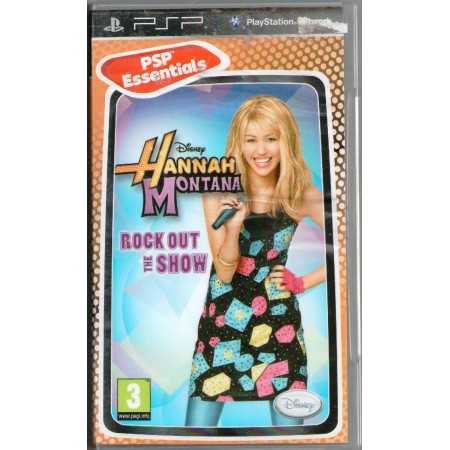 Hannah Montana : Rock out the Show (Essentials) PSP | Psp Jeux | retrogaming