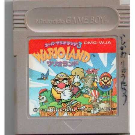 Wario Land : Super Mario Land 3 [Import JAP] GB | Gameboy Jeux | retrogaming