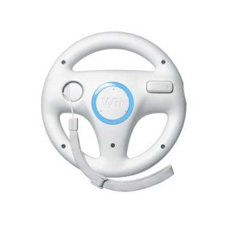 Volant Wheel Blanc Officiel Nintendo Wii  | Section Wii | retrogaming