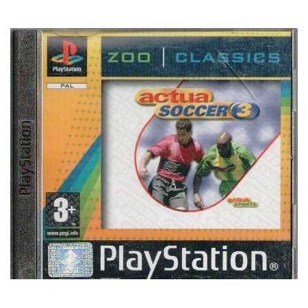 Actua Soccer 3 (Zoo Classics) PSX | Jeux Ps1 | retrogaming