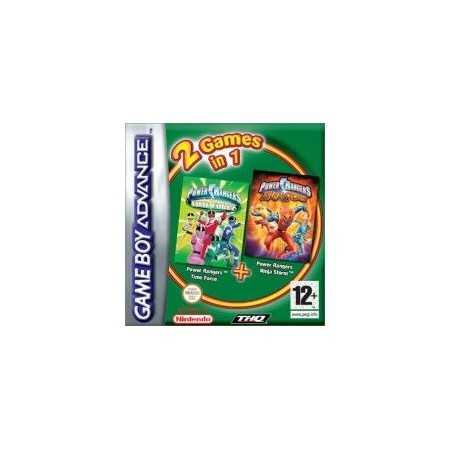 2 Jeux en 1 Powers Rangers La Force du Temps / Ninja Storm GBA | Section Game Boy Advance | retrogaming