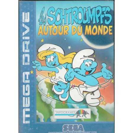 Les Schtroumpfs : Autour du Monde MD | Megadrive Jeux | retrogaming