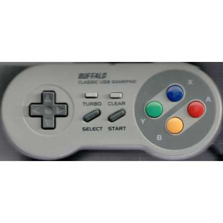 Buffalo Classic USB Gamepad super nintendo  pour PC | Super Nintendo Jeux | retrogaming