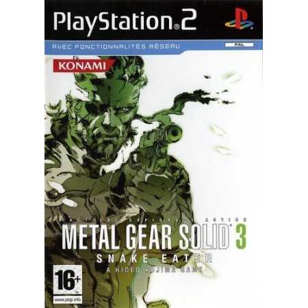 Metal Gear Solid 3 Snake Eater PS2  | Jeux Ps2 | retrogaming