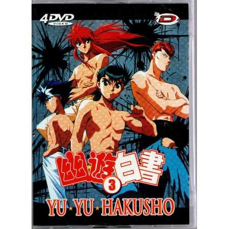 Yu Yu Hakusho Vol 3 DVD | Animes | retrogaming