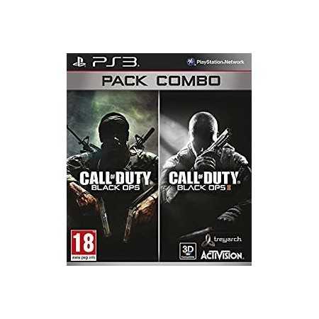 Pack Combo Call of Duty : Black Ops + Black Ops 2 PS3 | Jeux Ps3 | retrogaming