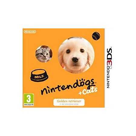Nintendogs + Cats Golden Retriever & ses Nouveaux Amis 3DS | Jeux 3DS | retrogaming