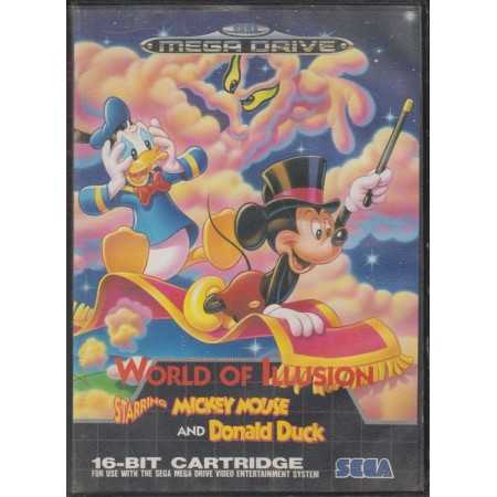 World of Illusion Starring Mickey Mouse and Donald Duck MD | Megadrive Jeux | retrogaming