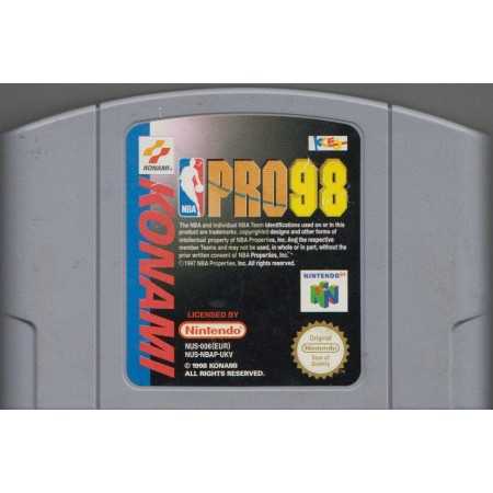 Nba Pro 98 N64 | Nintendo 64 Jeux | retrogaming
