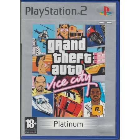 Grand Theft Auto : Vice City [Edition Platinum] PS2 - Jeux Ps2 -...