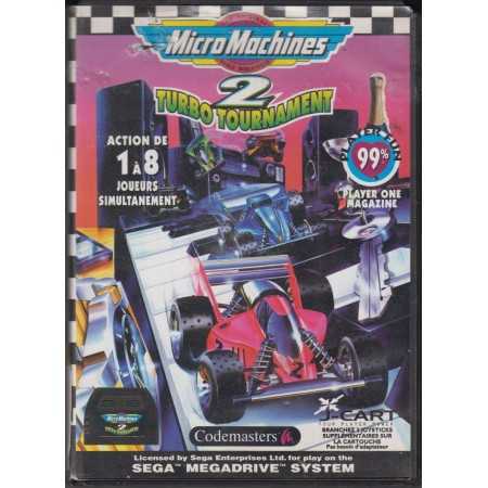 MicroMachines 2 : Turbo Tournament Edition 8 Joueurs MD | Megadrive Jeux | retrogaming