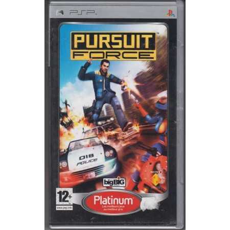 Pursuit Force [Edition Platinum] PSP | Psp Jeux | retrogaming