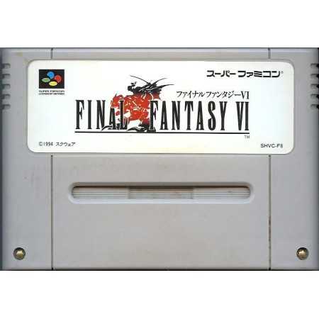 Final Fantasy VI SFAMICOM | Section Super Famicom | retrogaming