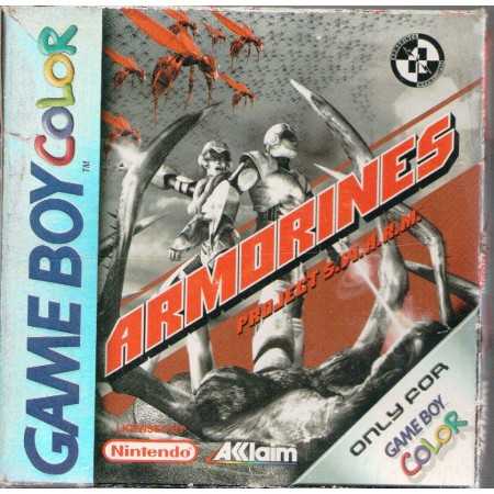 Armorines : Project Swarm GBC | Gameboy Color Jeux | retrogaming