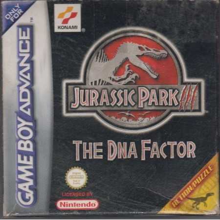 Jurassic Park III : The DNA Factor GBA - Gameboy Advance Jeux -...