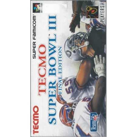 Tecmo Super Bowl III en boite SFAMICOM | Section Super Famicom | retrogaming