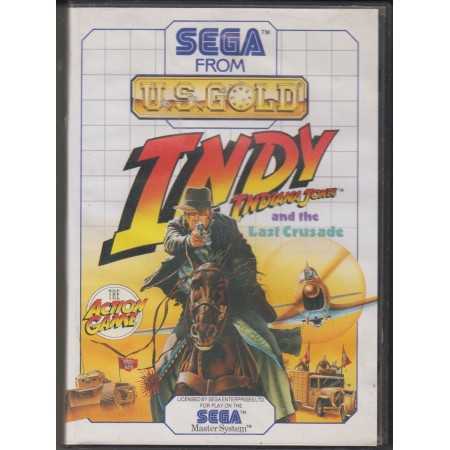 Indiana Jones and the Last Crusade MS - Master System Jeux -...