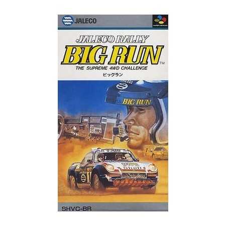 Jaleco Rally Big Run The Supreme 4WD Challenge SFAMICOM | Section Super Famicom | retrogaming