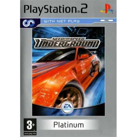Need For Speed Underground (version Platinium) PS2 | Section PS2 | retrogaming