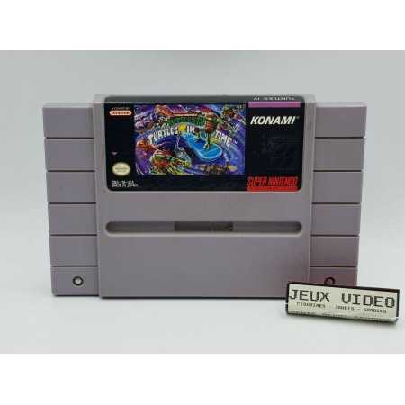 Teenage Mutant Ninja Turtles IV : Turtles in Time [import US] SNES | Super Nintendo Jeux | retrogaming