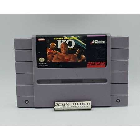 George Foreman's KO Boxing [Import US] SNES | Super Nintendo Jeux | retrogaming