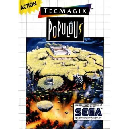 Populous en boîte MS | Section Master System | retrogaming