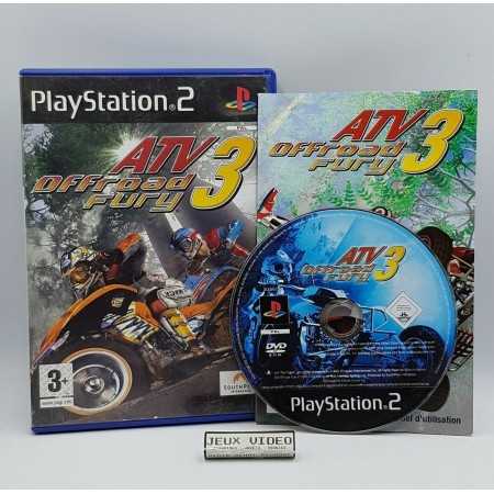ATV Off Road Fury 3 PS2 - Jeux Ps2 - Retrochips