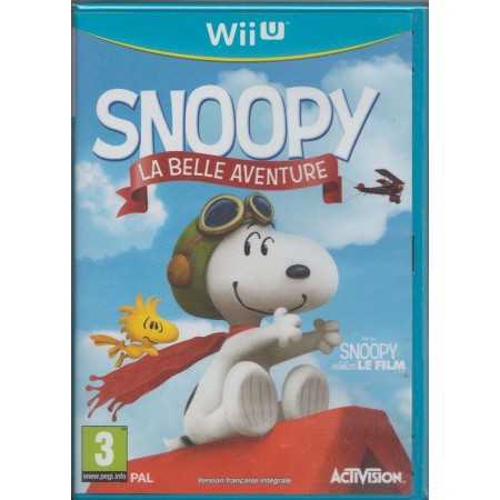 Snoopy La Belle Aventure WIIU  | Wii-U Jeux | retrogaming