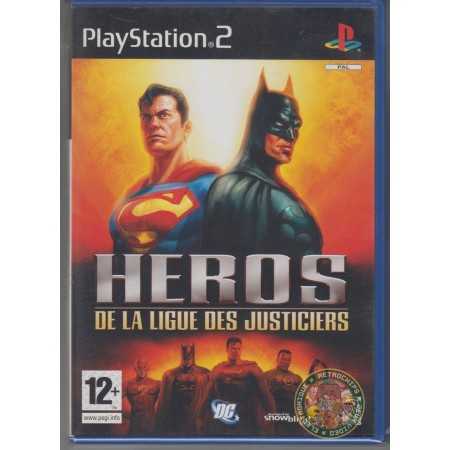 Héros de la Ligue des Justiciers PS2 - Jeux Ps2 - Retrochips