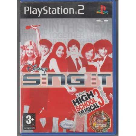 Disney Sing it High School Musical 3 PS2 | Jeux Ps2 | retrogaming