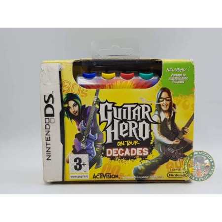 Guitar Hero On Tour Decades + Guitar Grip DS  | DS Jeux | retrogaming
