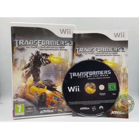 Transformers 3 : La Face Cachée de la Lune - Edition Stealth Force Wii  | Wii Jeux | retrogaming