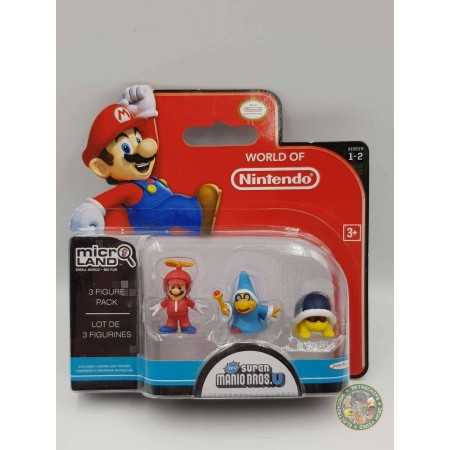 Nintendo Micro Figurine pack Propeller mario bros U | Figurines Jouet | retrogaming