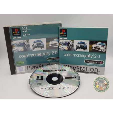 Colin McRae Rally 2.0 [Edition Platinum] PS1  | Jeux Ps1 | retrogaming