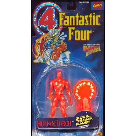 Human Torch Toybiz Figurine | Section Figurines | retrogaming
