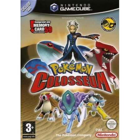 Pokémon Colosseum + Carte mémoire GC | Jeux Gamecube | retrogaming