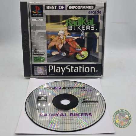 Radical Bikers [Best Of Infogrames] PS1  | Jeux Ps1 | retrogaming