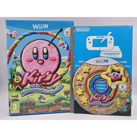 Kirby et le pinceau arc-en-ciel Wii U - Wii-U Jeux - Retrochips