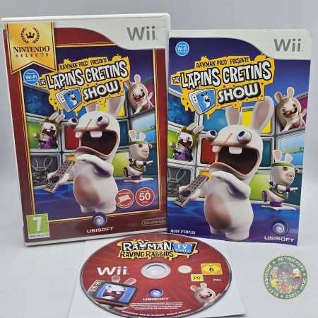 Rayman Prod' Presente : The Lapins Crétins Show [Nintendo Selects] WII [B+N] | Wii Jeux | retrogaming