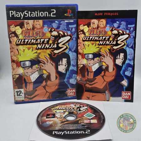 Naruto : Ultimate Ninja 3 PS2 - Jeux Ps2 - Retrochips