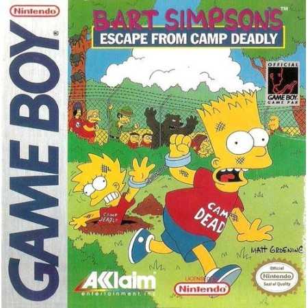 Bart Simpson's Escape From Camp Deadly GB | Section Game Boy Classic | retrogaming