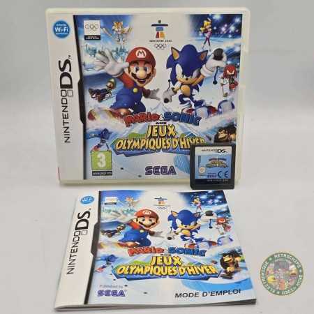 Mario & Sonic aux Jeux Olympiques d'Hiver DS  | DS Jeux | retrogaming
