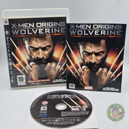 X-Men Origins : Wolverine Edition Bestiale PS3  | Jeux Ps3 | retrogaming