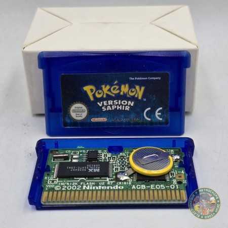 Pokémon Version Saphir [Pile Neuve] 100% Authentique GBA  | Gameboy Advance Jeux | retrogaming