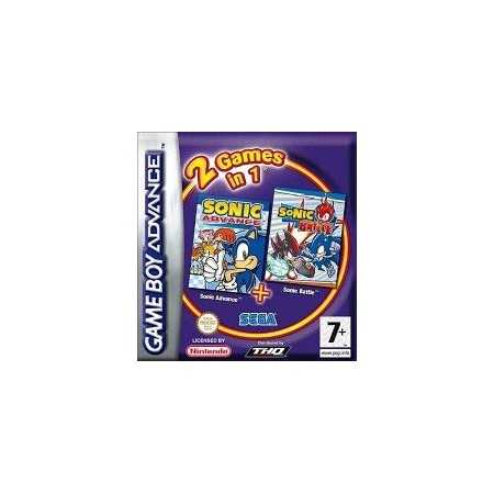 2 jeux en 1 Sonic Advance et Sonic Battle GBA | Section Game Boy Advance | retrogaming