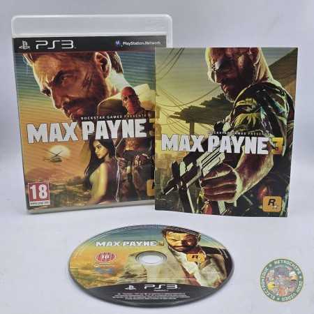 Max Payne 3 PS3  | Jeux Ps3 | retrogaming