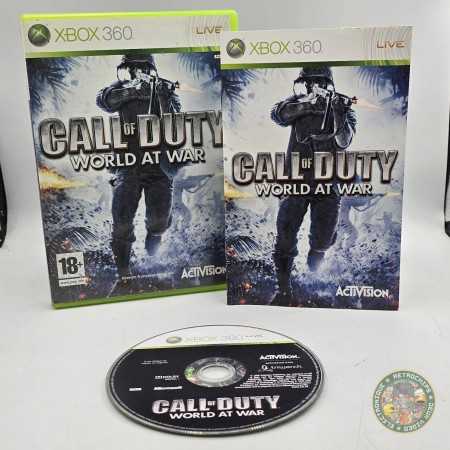 Call of Duty : World at War XBOX 360  | Jeux Xbox360 | retrogaming