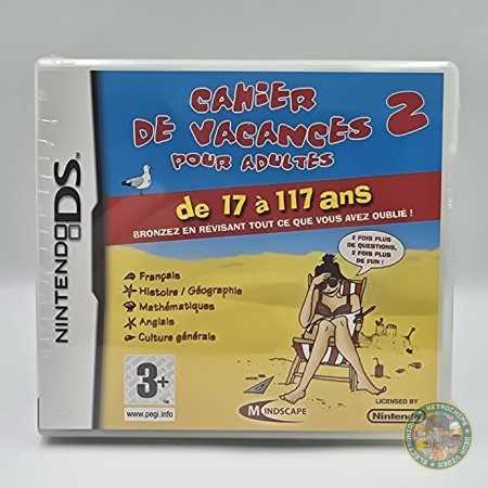 Cahier de Vacances pour Adultes 2 DS [NEUF] | DS Jeux | retrogaming