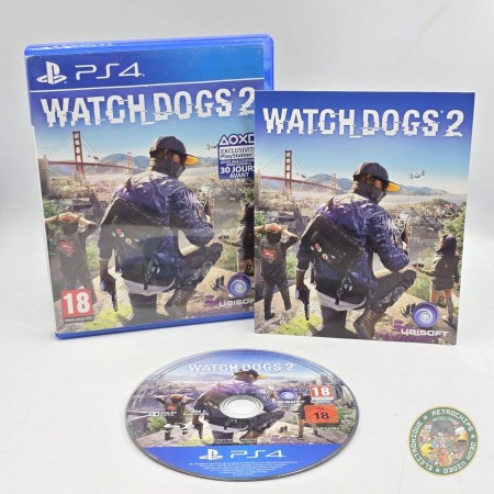 Watch Dogs 2 PS4  | Jeux Ps4 | retrogaming