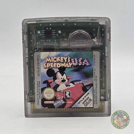 Mickey Speedway USA GBC  | Gameboy Color Jeux | retrogaming